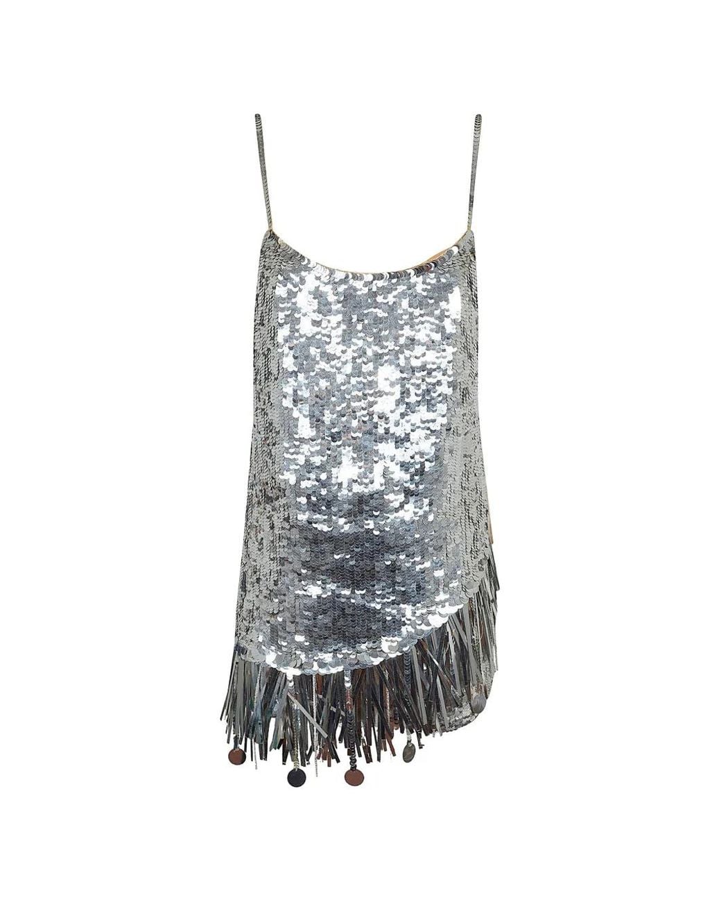 Robe Courte Jagger Disco ANDAMANE en coloris White