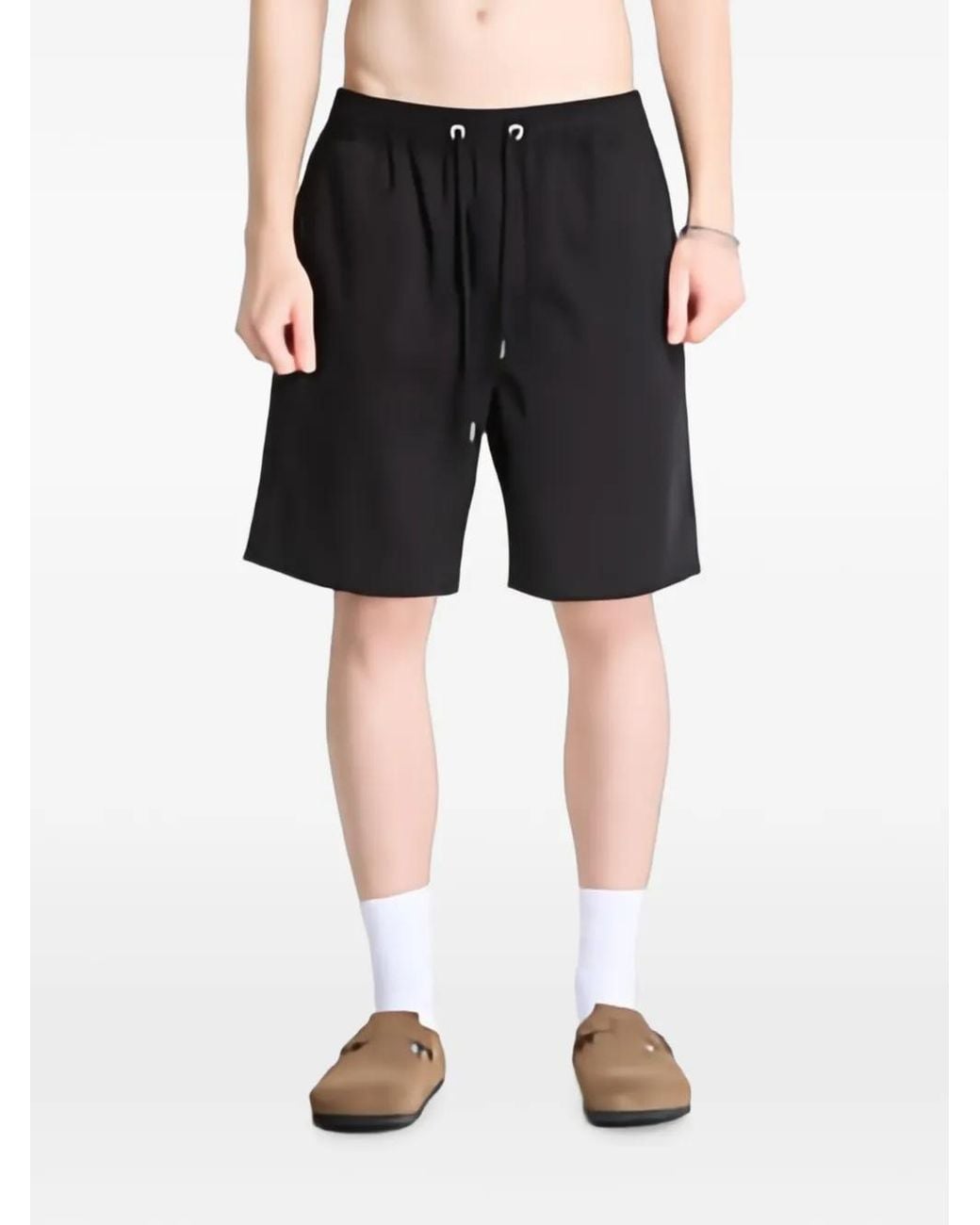 Short Ample À Taille Élastiquée A Bathing Ape en coloris Black