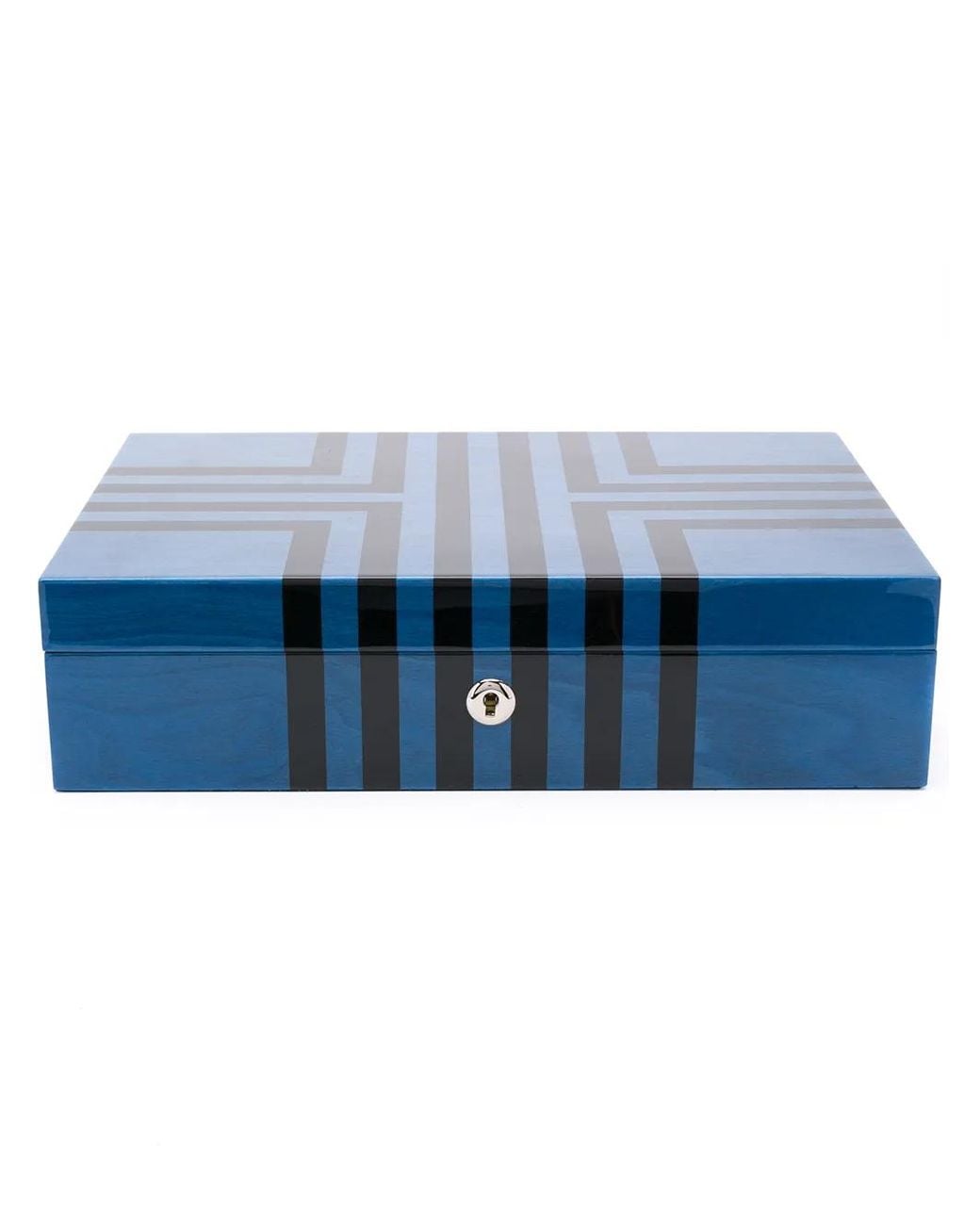 Rapport Blue Labyrinth Ten Watch Box for men