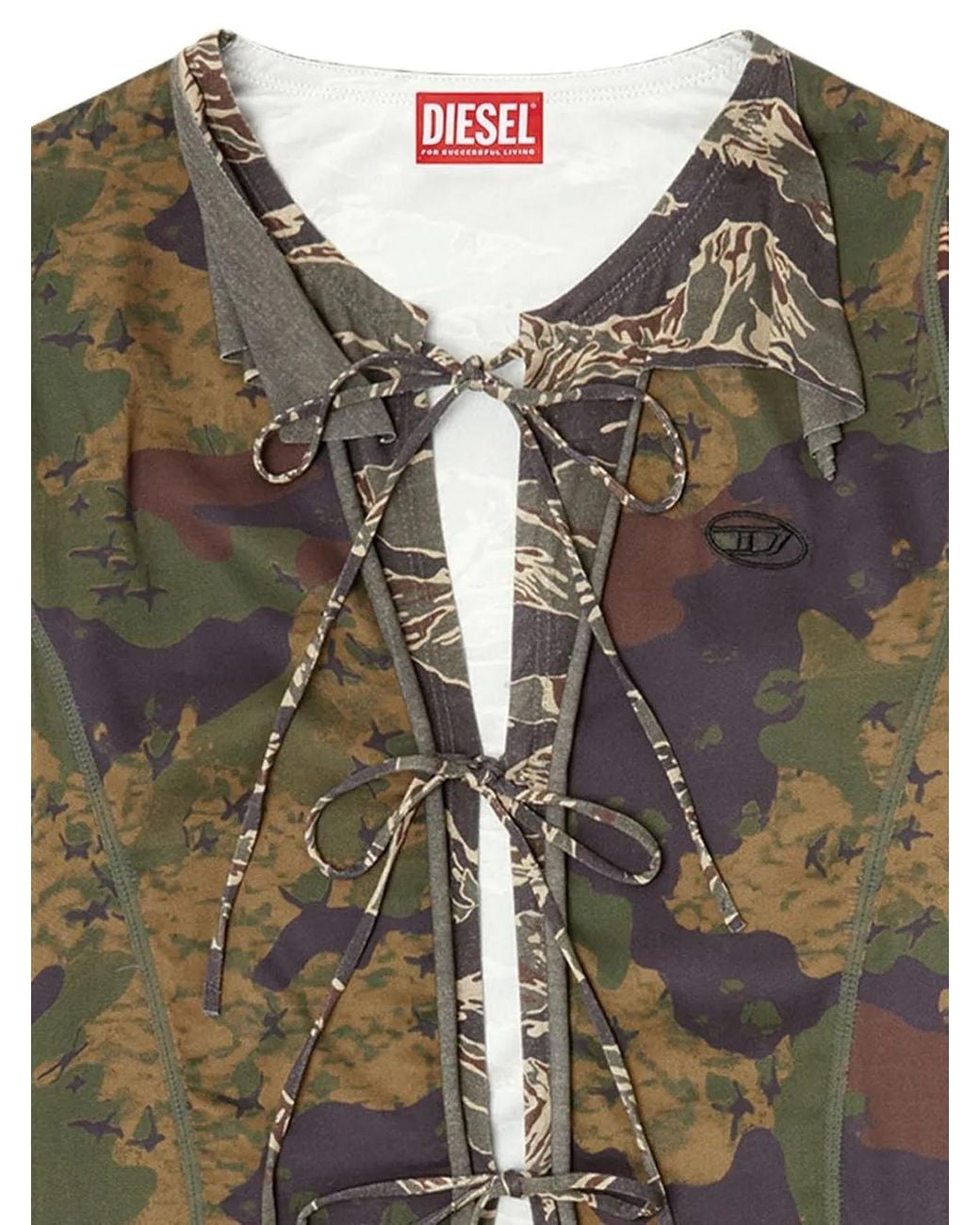 DIESEL Green T-Afry Top