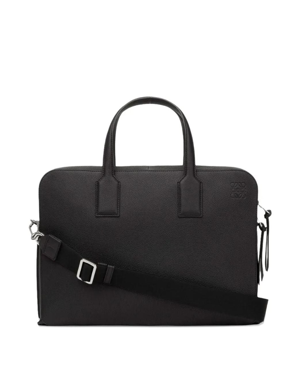 Maletín Goya Granulado Loewe de hombre de color Black