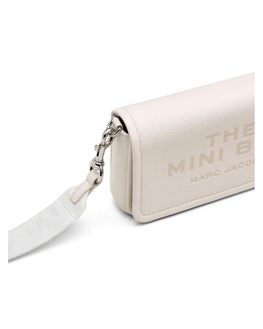 Borsa A Spalla The Leather Mini di Marc Jacobs in Natural
