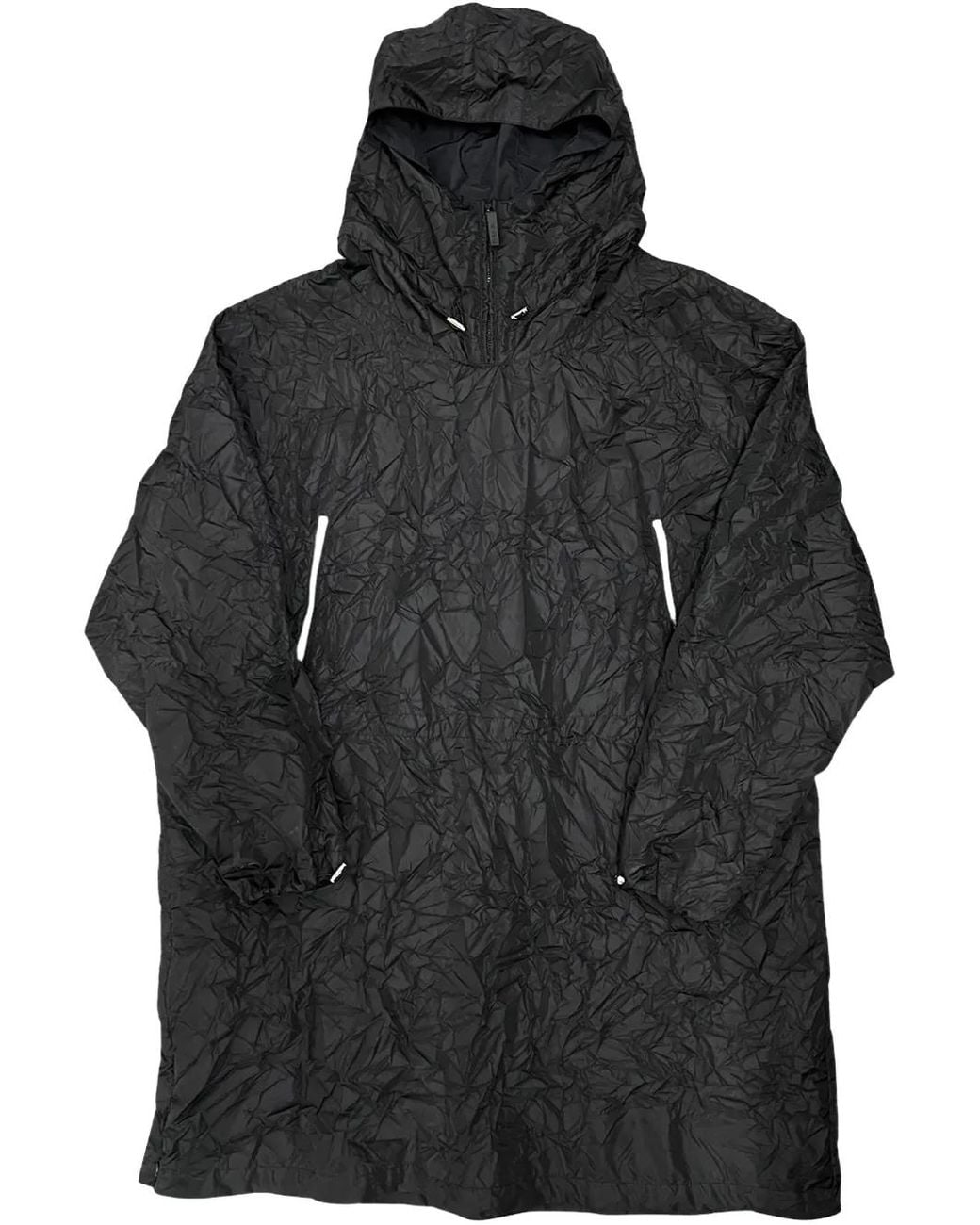 Chubasquero Con Efecto Arrugado 424 de hombre de color Black