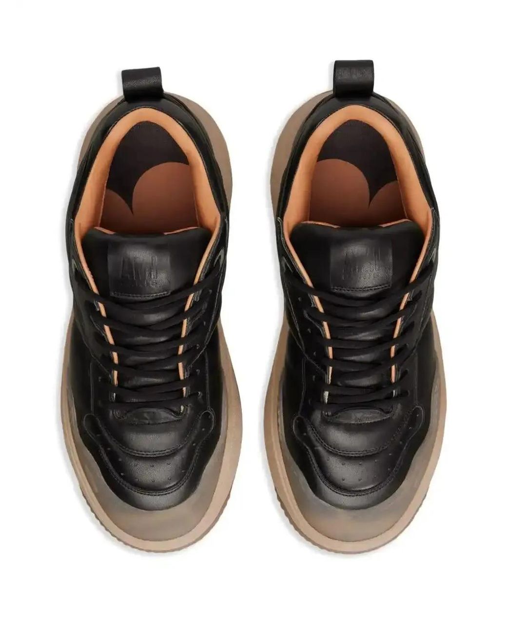 AMI Black Ami Sn1509 Sneakers