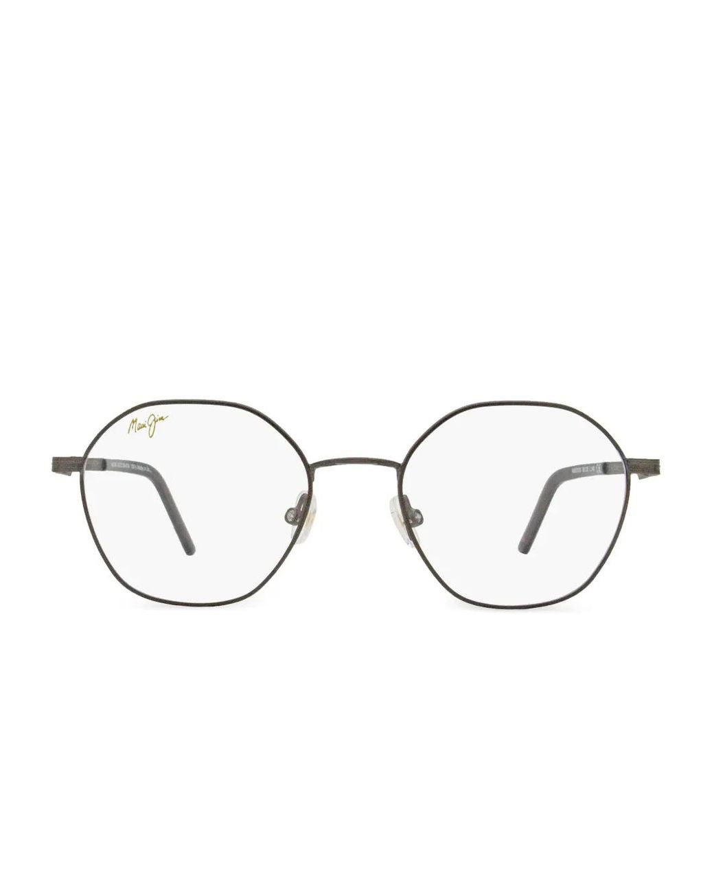 Maui Jim Black Geometric-Frame Glasses