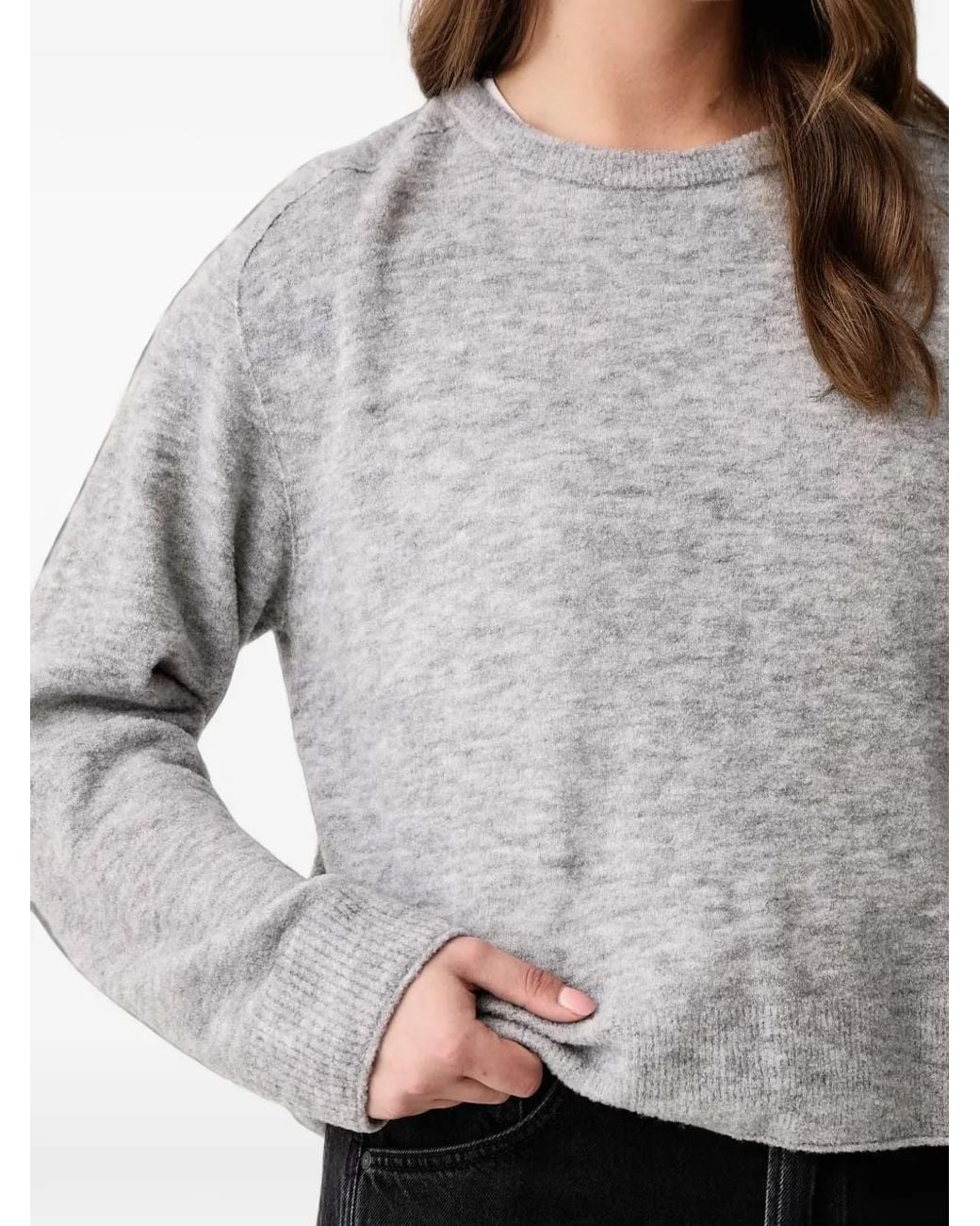 Marc O' Polo Gray Crew-Neck Sweater