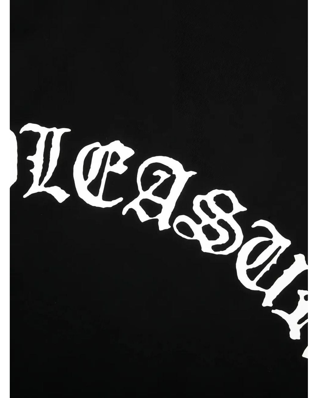 Pleasures Black Athor T-Shirt for men