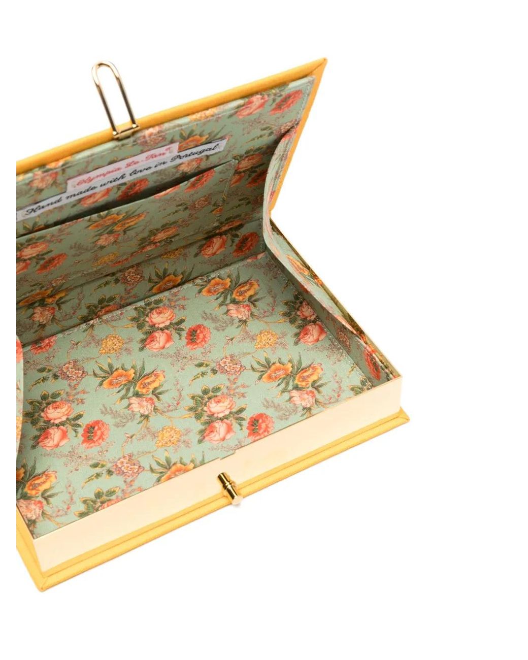 Olympia Le-Tan Yellow Pochette London Style Week