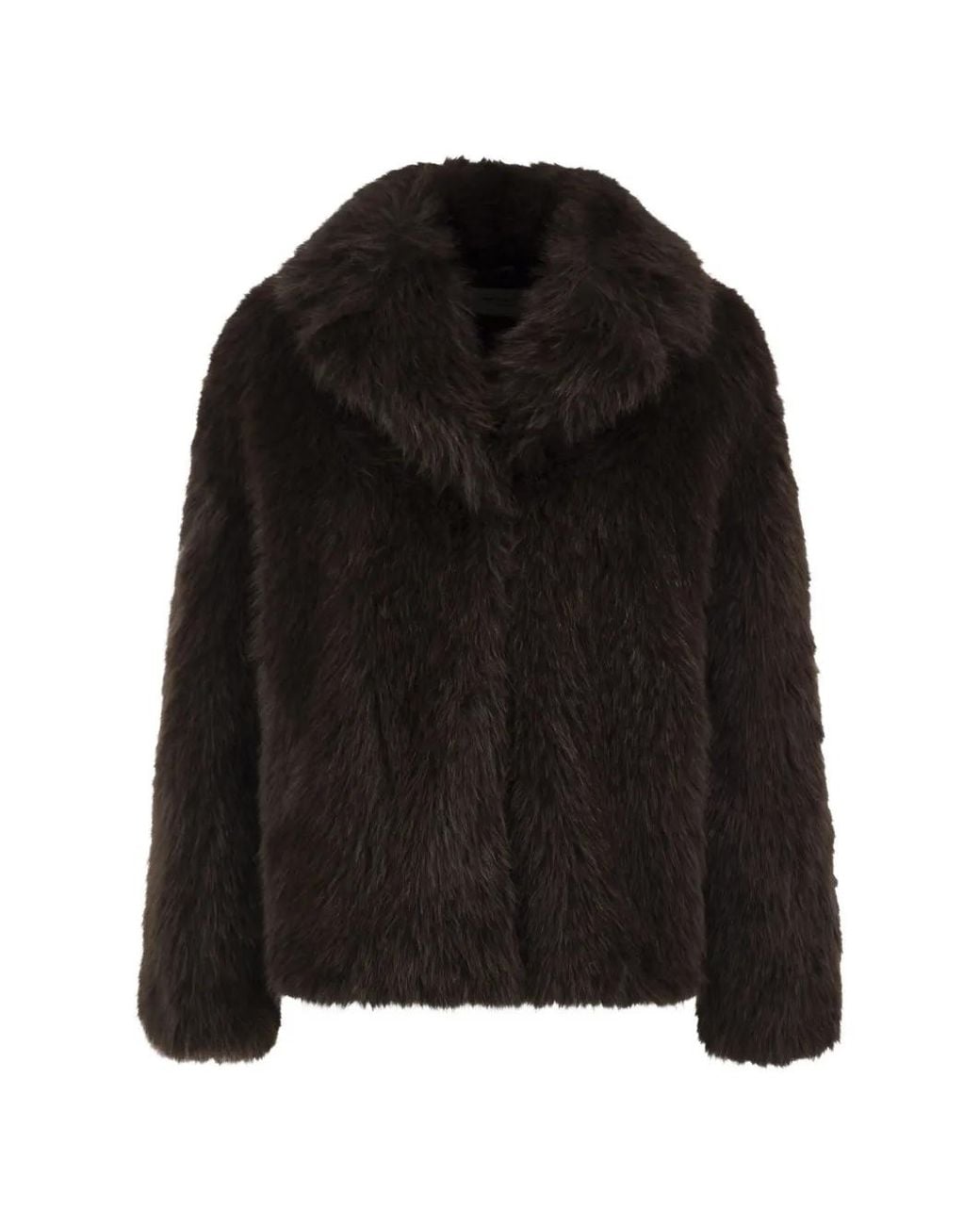 Weekend by Maxmara Black Soft Textured Short Coat
