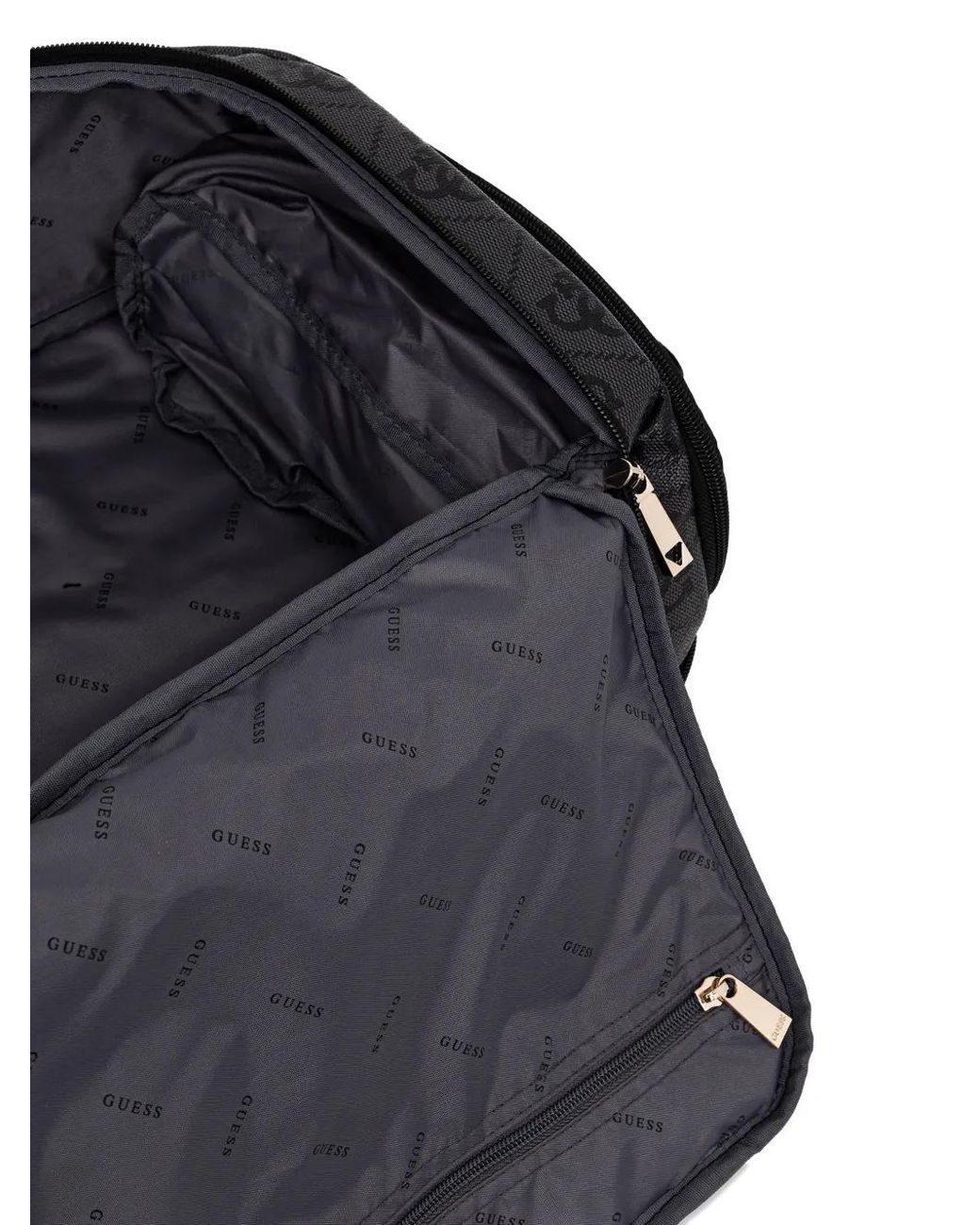 Zaino Berta 4G Con Monogramma di Guess in Black