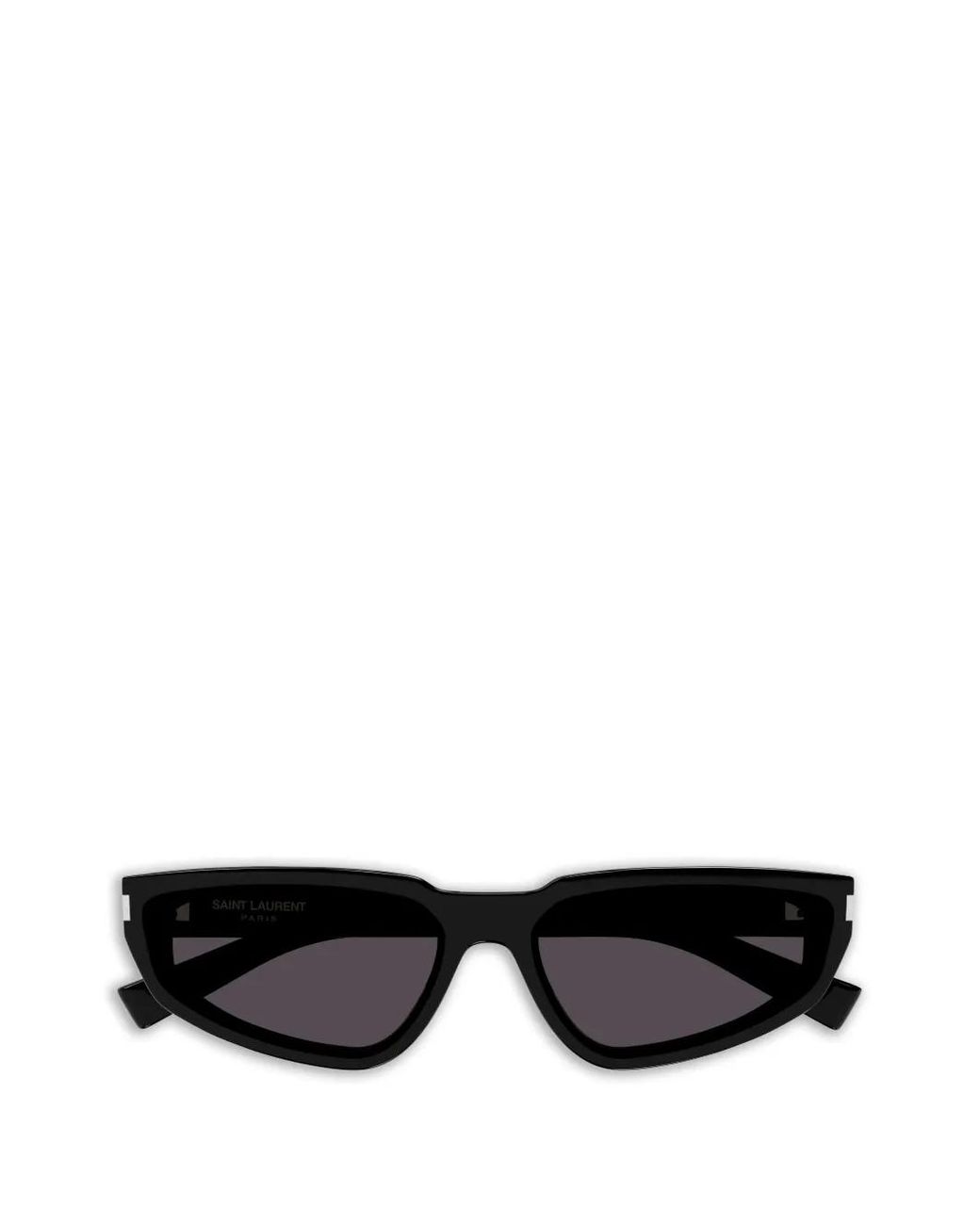Saint Laurent Gray Nova Geometric-Frame Sunglasses