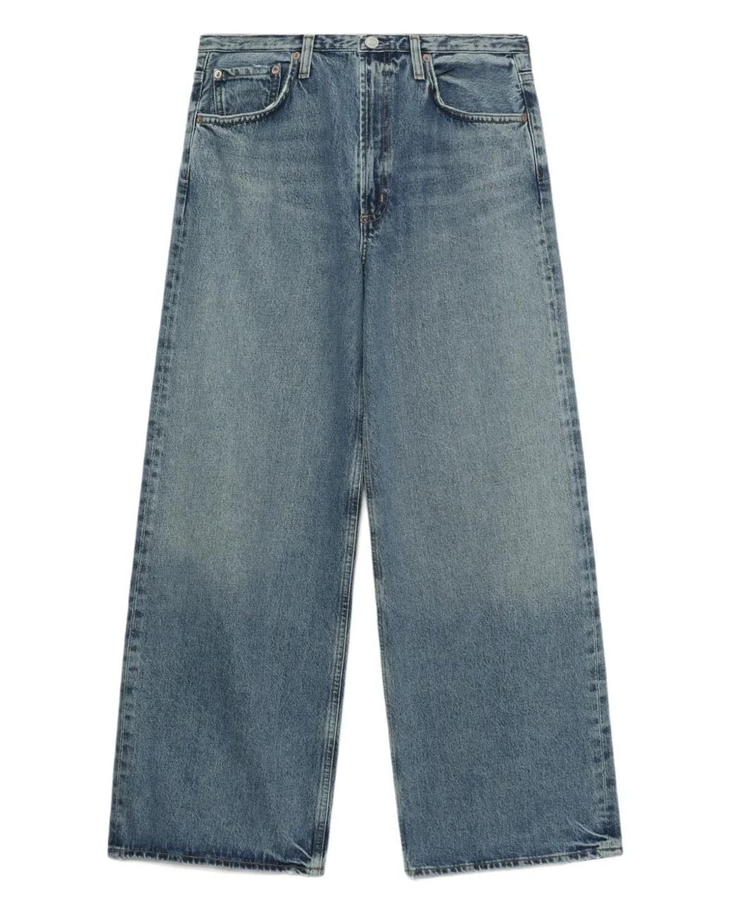 Agolde Blue Cotton Jeans