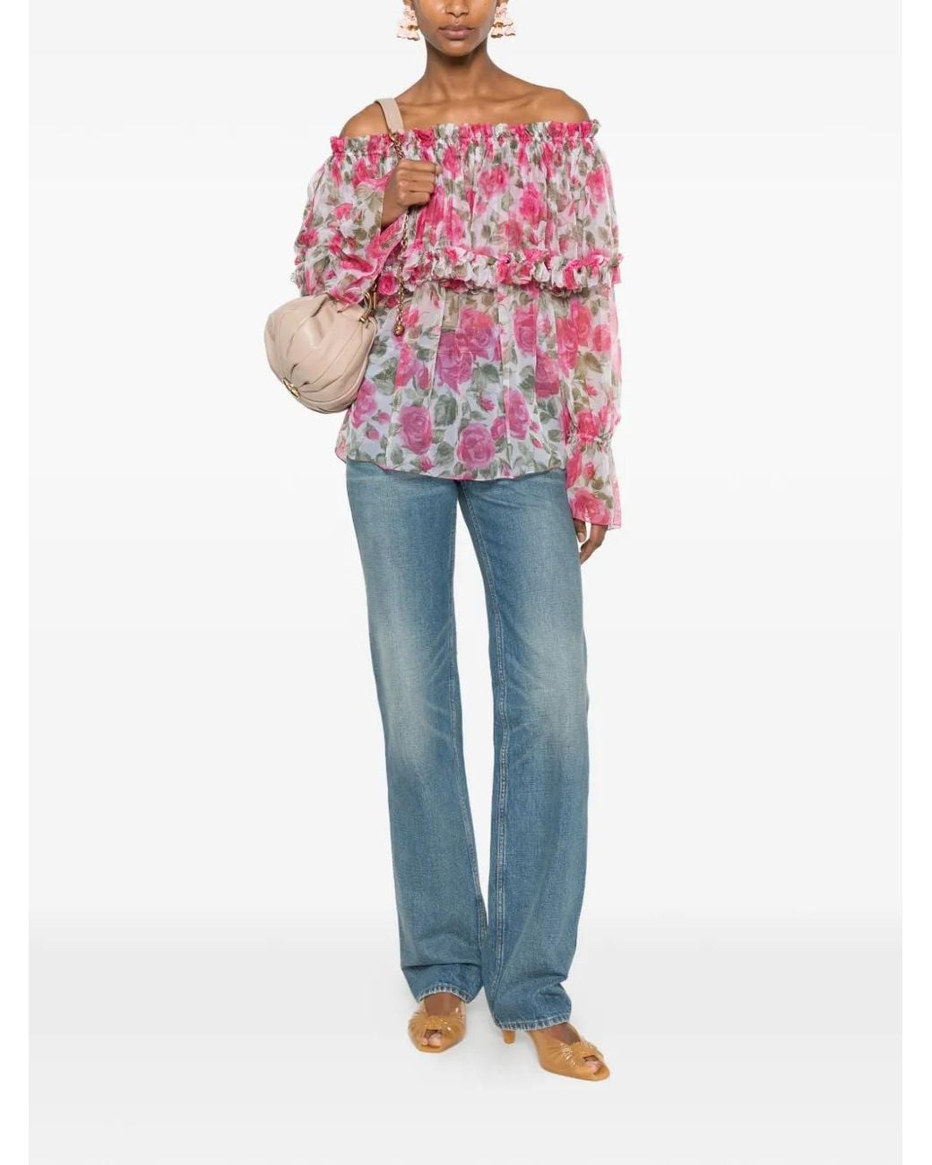 Chloé Blue Straight Jeans