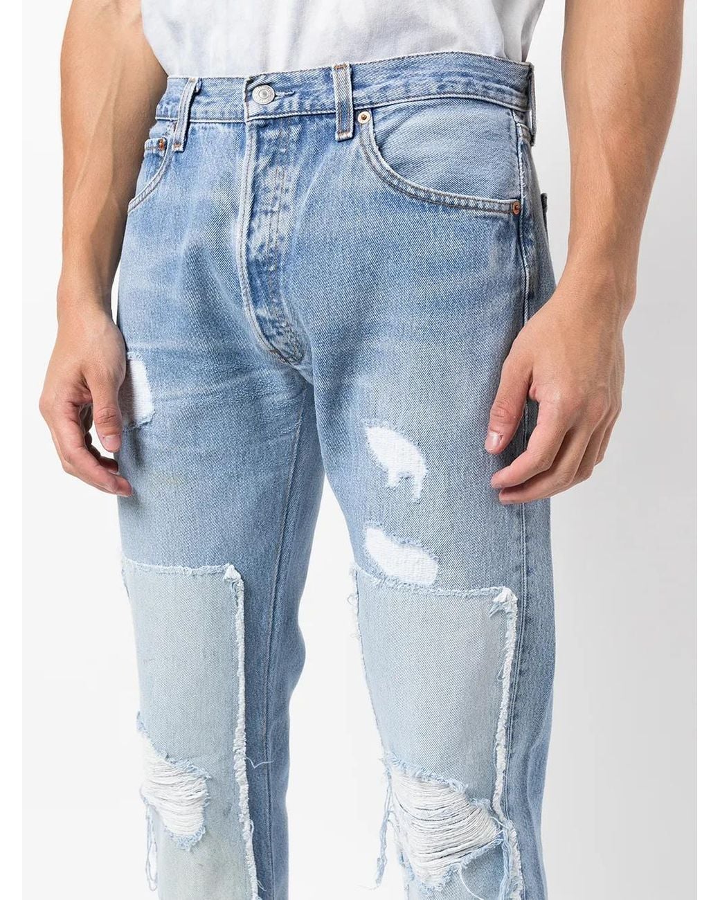 GALLERY DEPT. Denim Jeans in het Blue voor heren