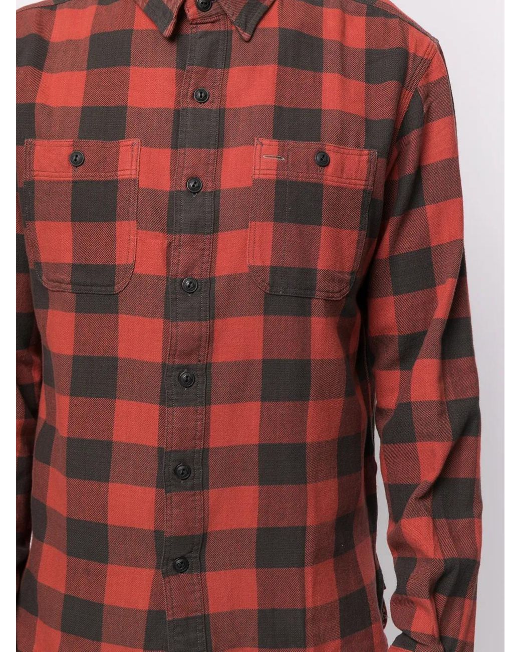 Camisa Farrell RRL de hombre de color Red