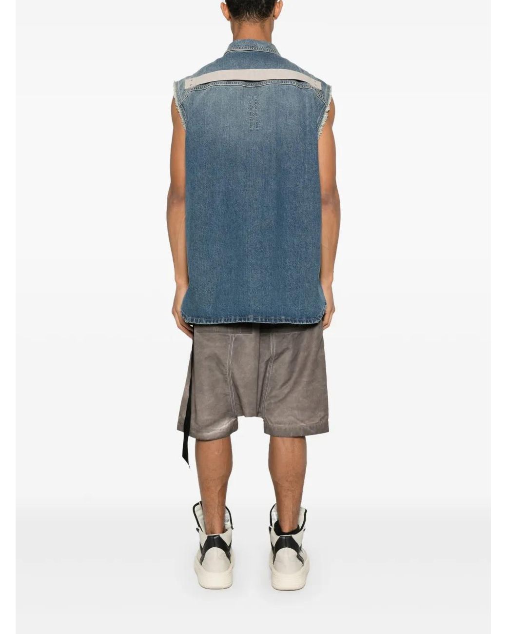 Rick Owens Blue Jackets for men