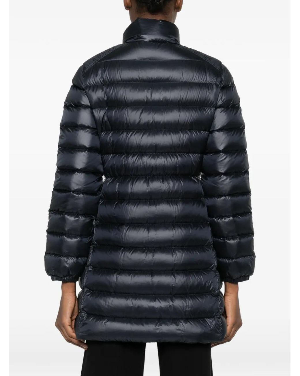 Moncler Gray Genet Padded Coat