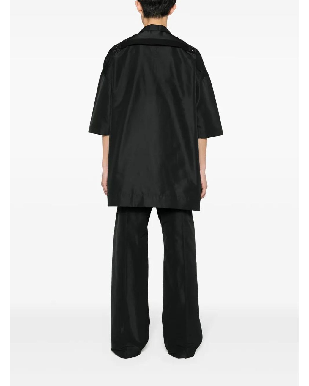 Rick Owens Black Camicia Tommy Magnum Colore Nero for men