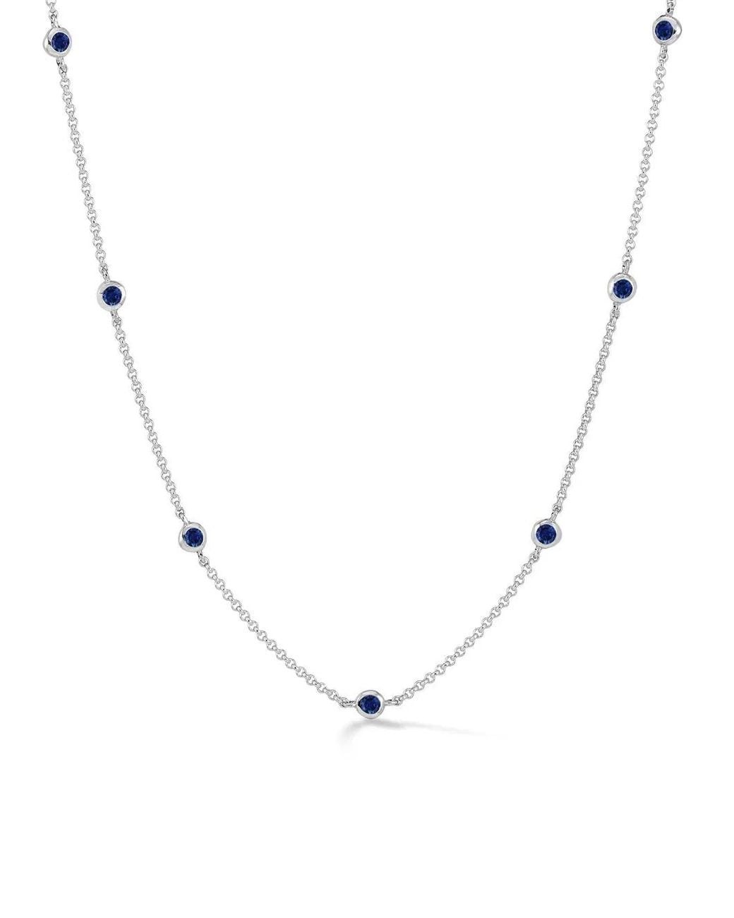 Dower & Hall Brown Sapphire-Embellishment Necklace