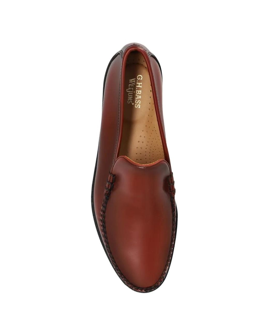 G.H.BASS Brown Weejuns Cobra Venetian Loafers for men