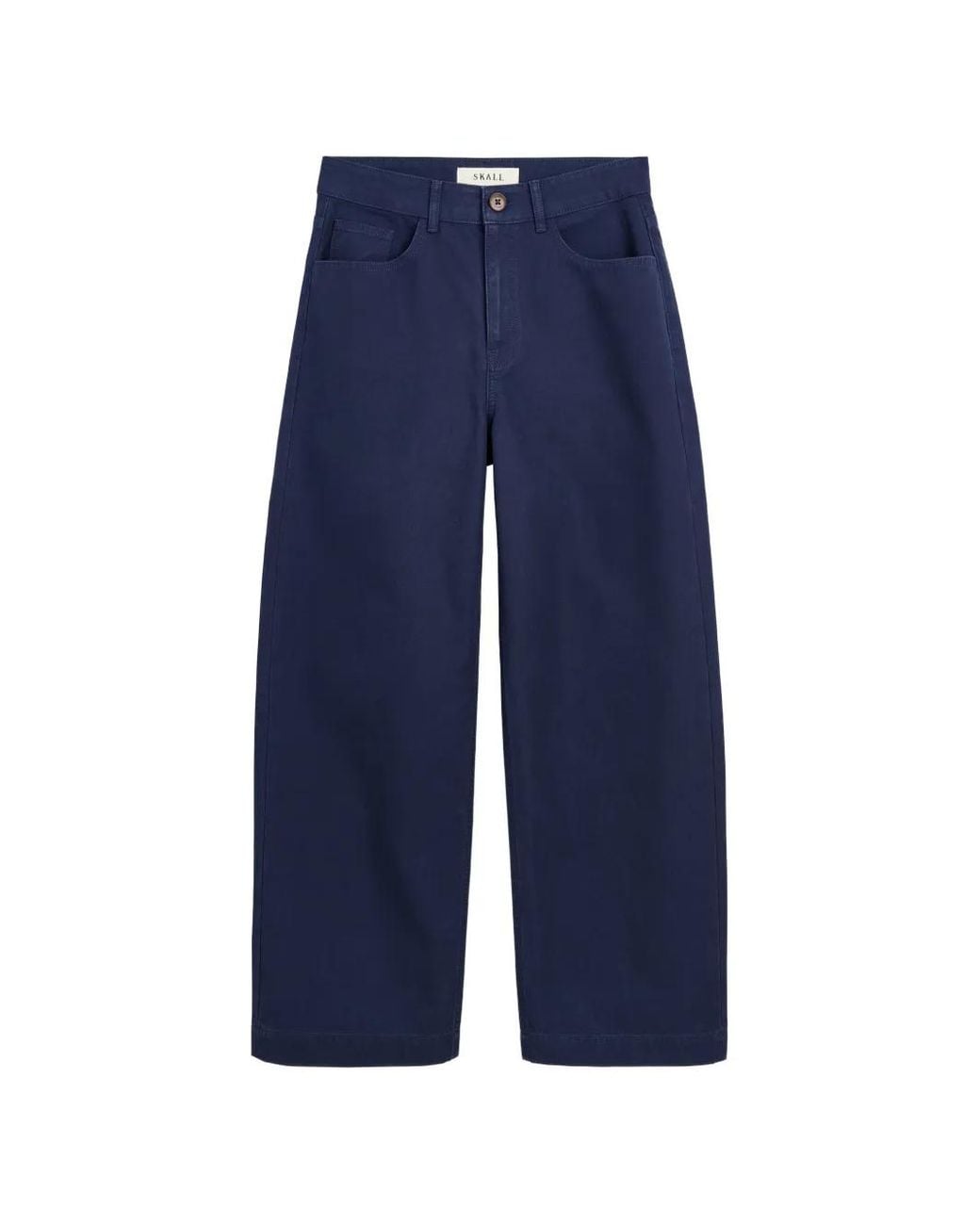 Skall Studio Blue Wesley Straight-Leg Trousers