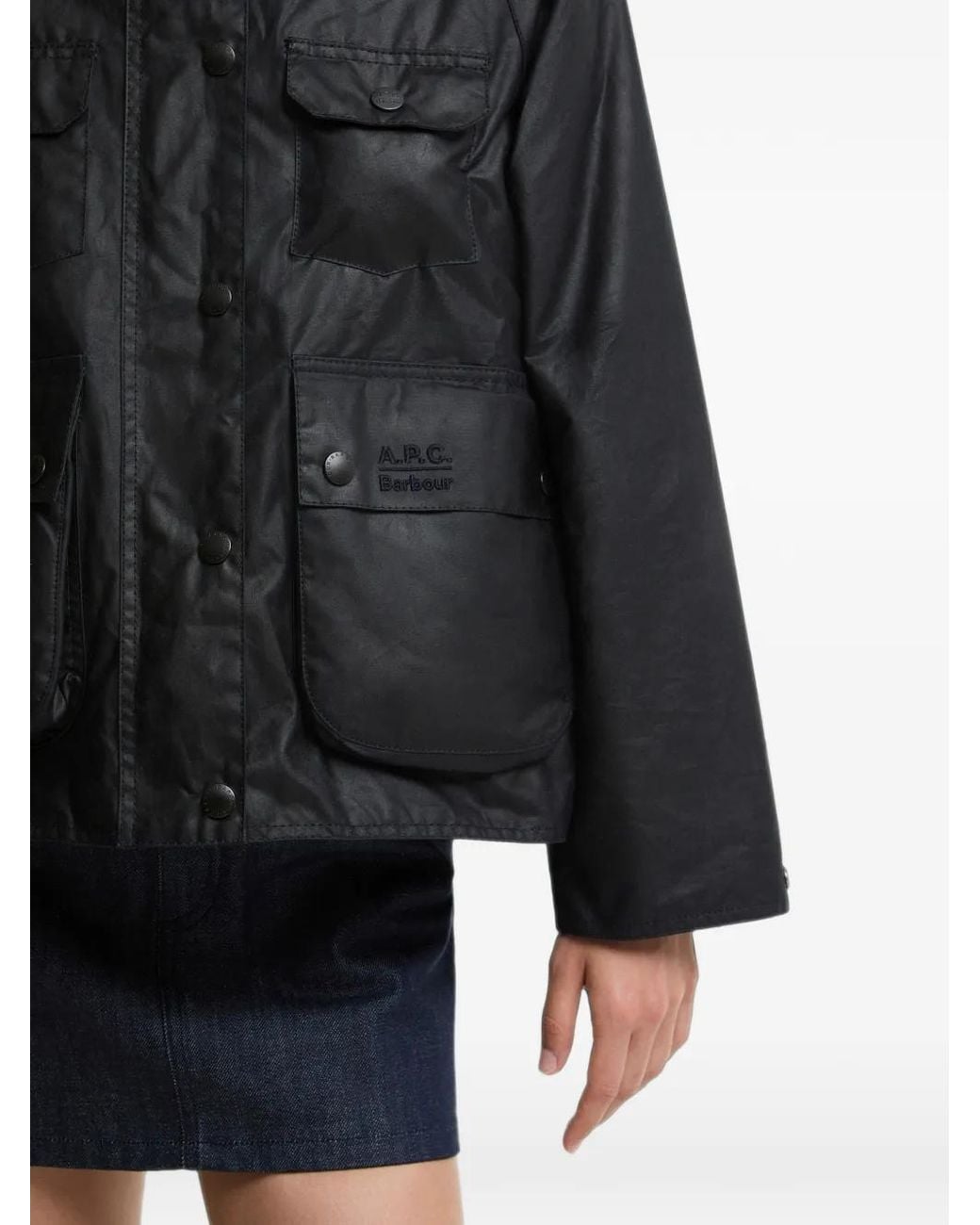 Barbour Black Jacket
