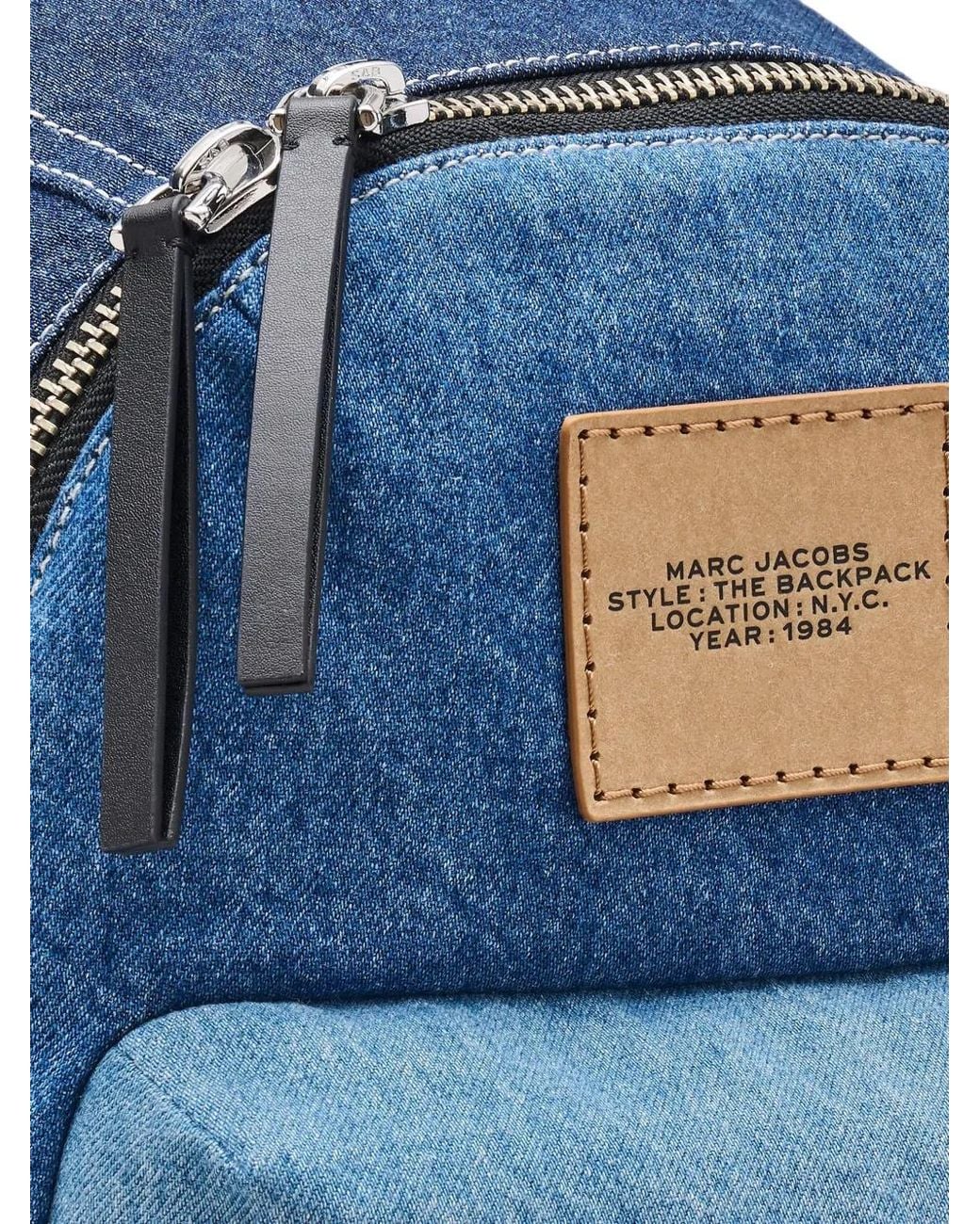 Marc Jacobs Blue Backpack