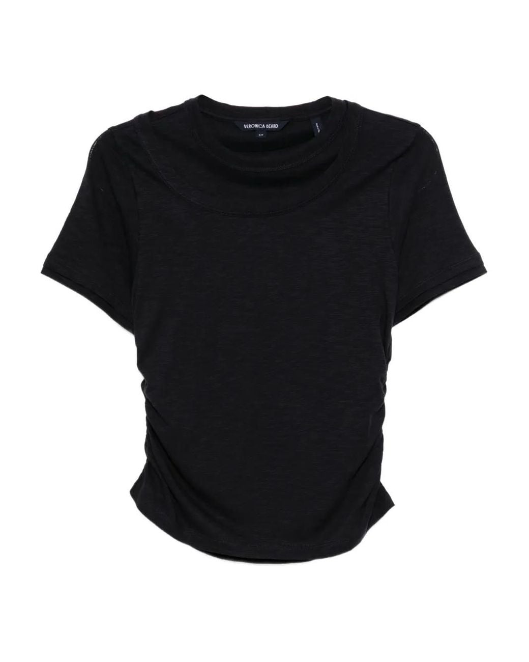 Veronica Beard Black Damian T-Shirt
