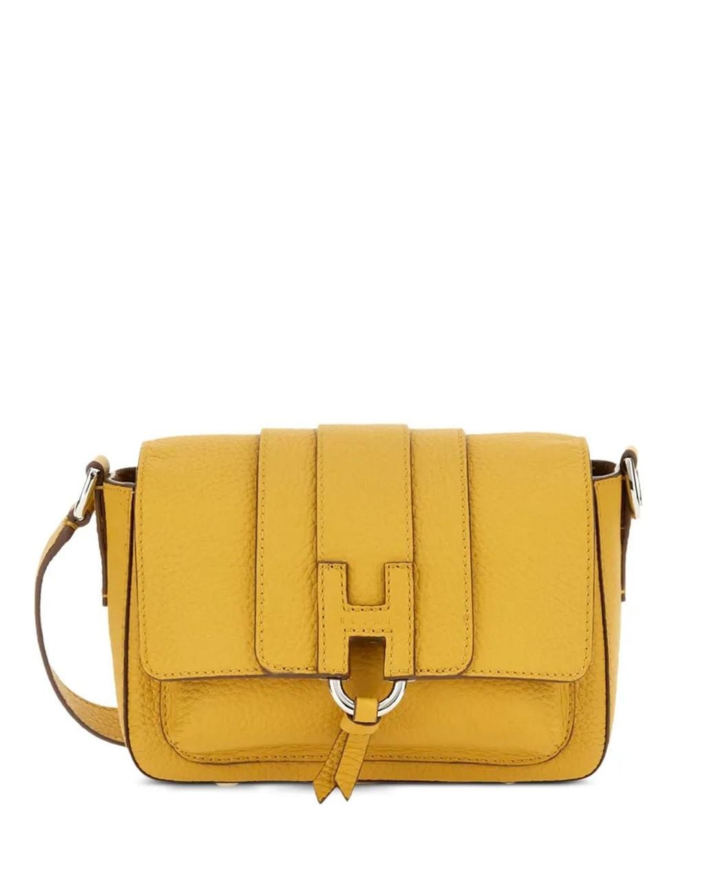 Hogan Yellow Trend Flap Bag