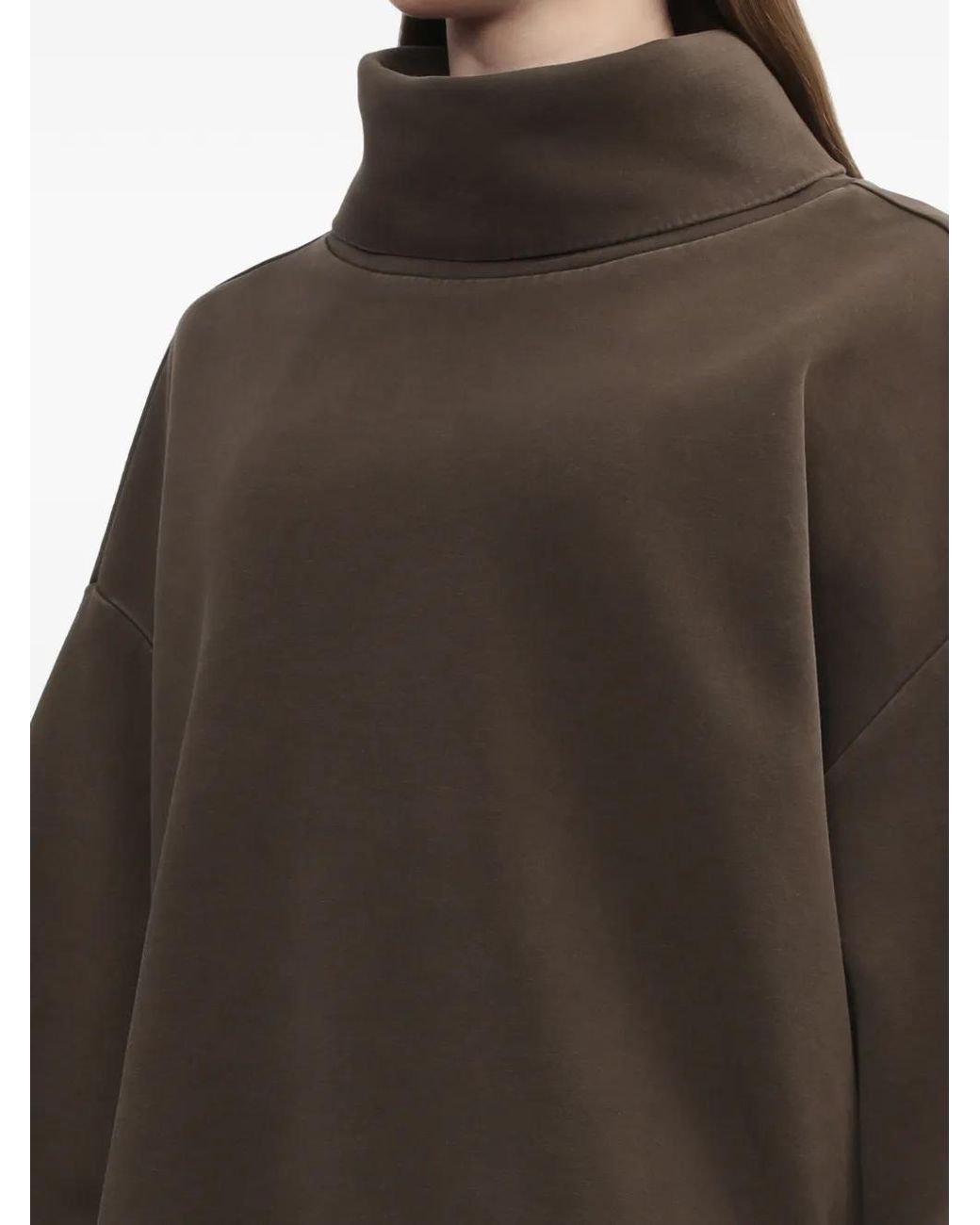 A Bathing Ape Brown Turtleneck Sweatshirt