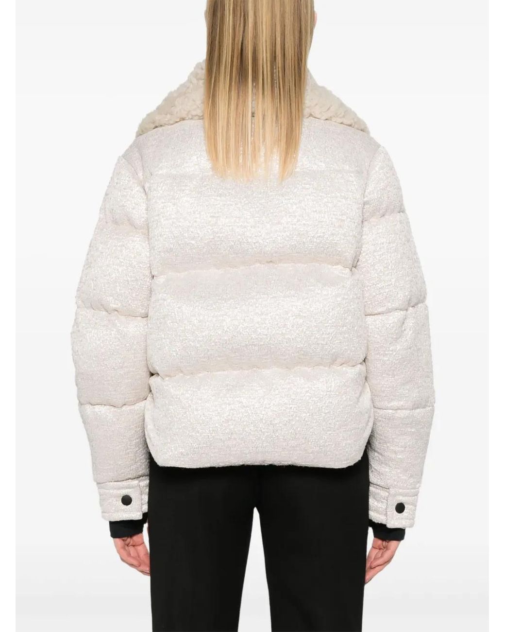 Moncler Stowe Ski-Jack in het Natural