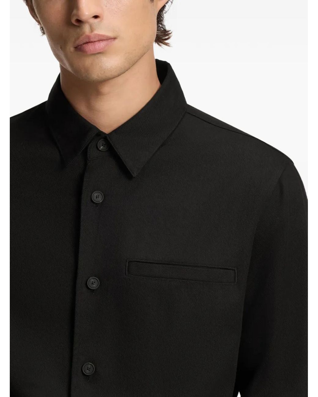 HUGO Black Buttoned Shirt for men