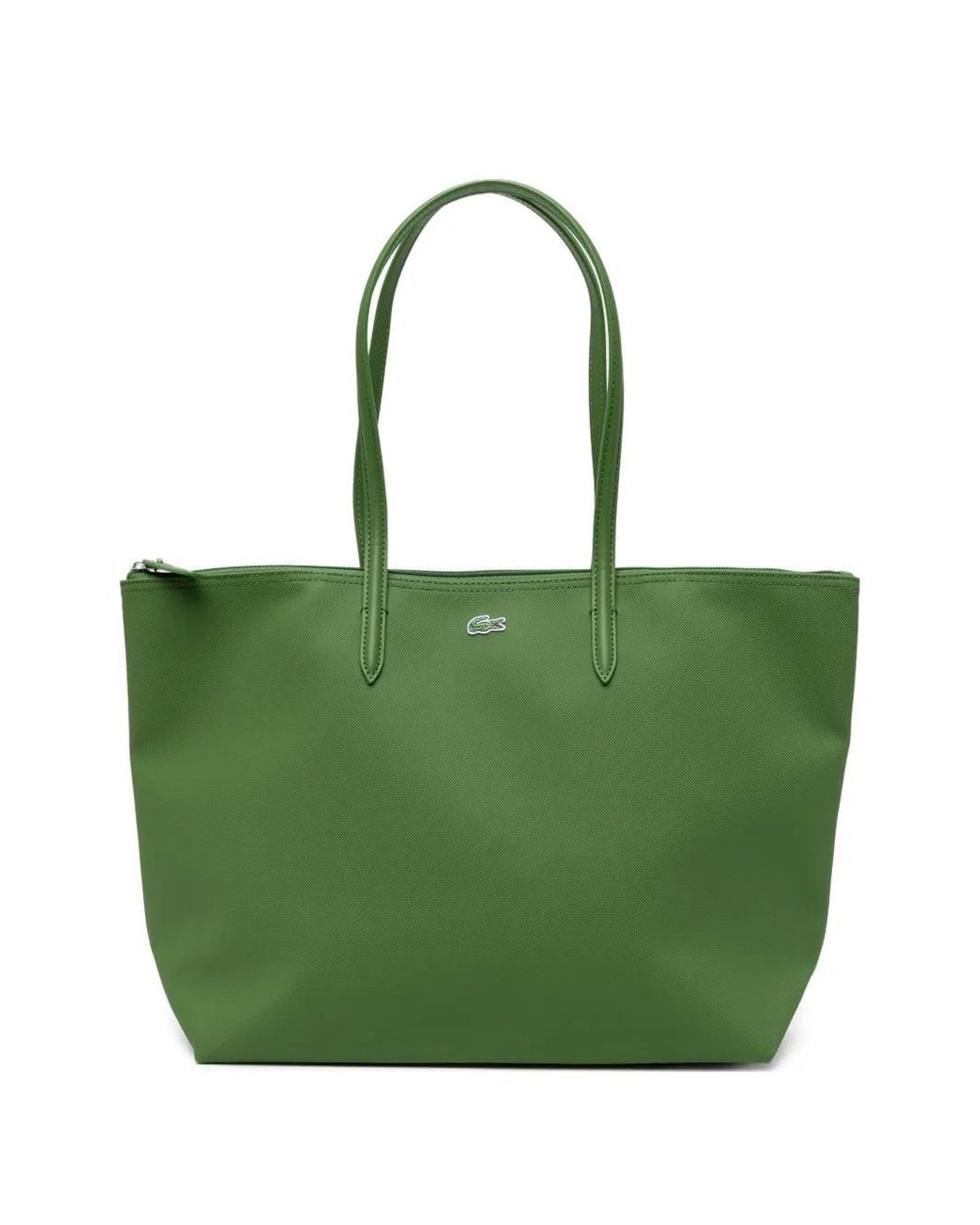 Lacoste Green Large L.12.12 Concept Tote