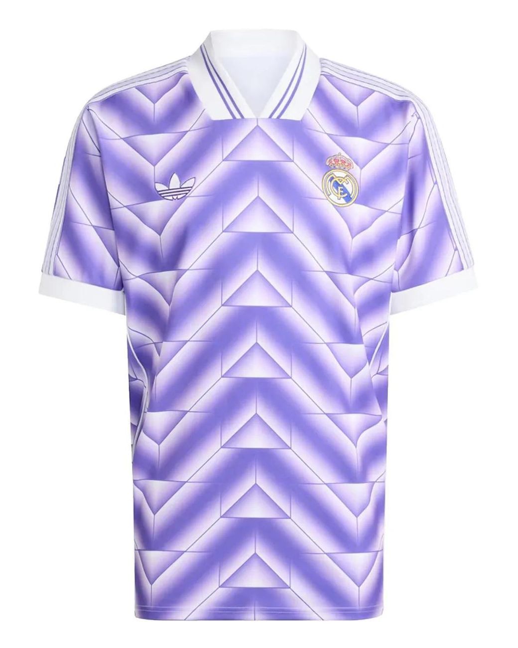 Adidas Purple Real Madrid Lfstlr T-Shirt for men