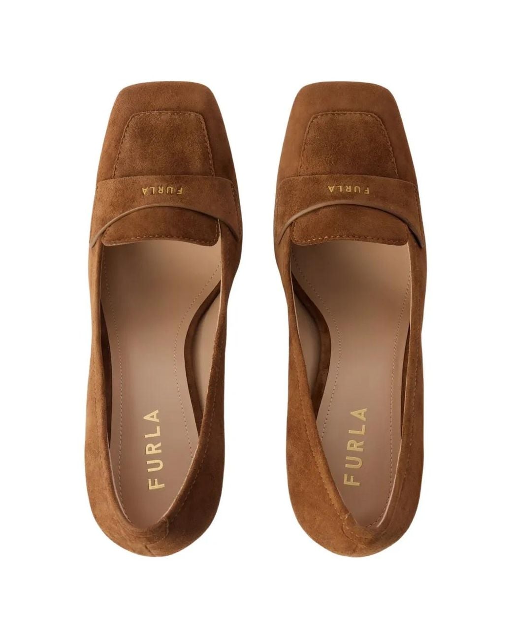 Pumps Solid di Furla in Brown