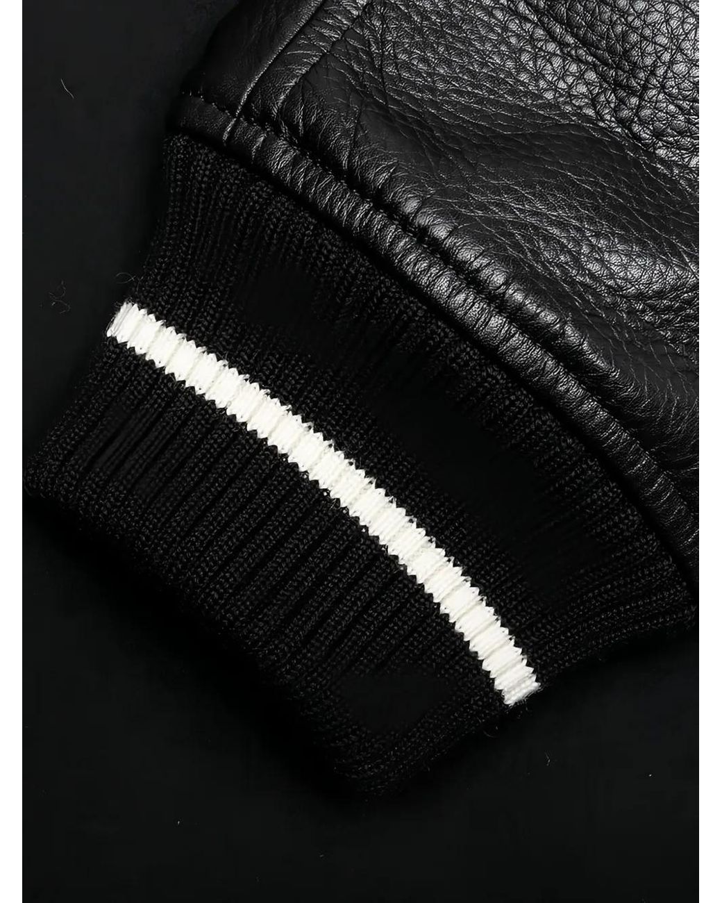 Chaqueta Bómber Psycho Undercover de hombre de color Black