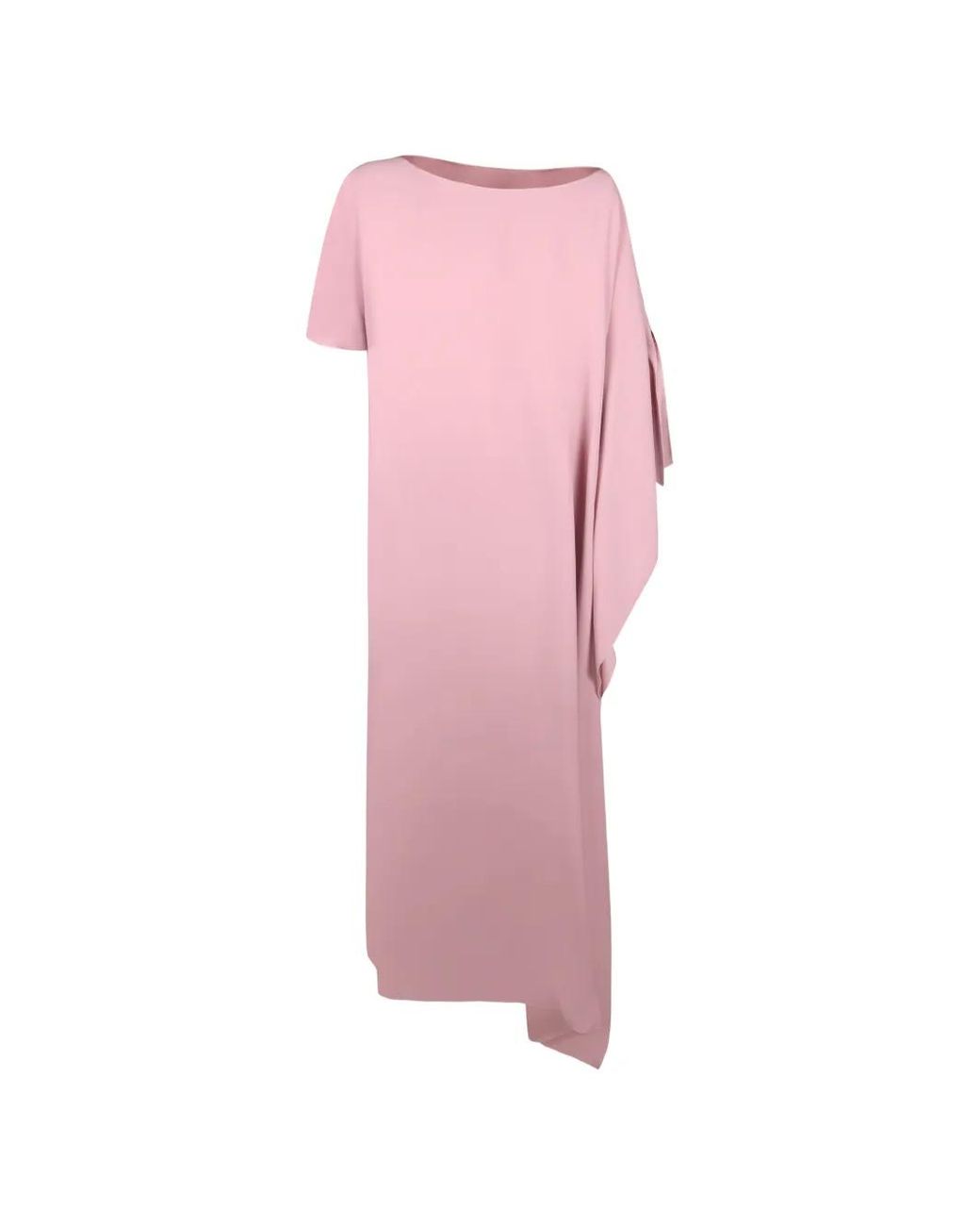 Chantal Thomass Pink Robe Asymétrique À Design Drapé