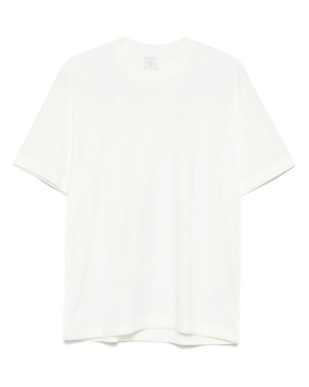 Eleventy White Jersey T-Shirt for men