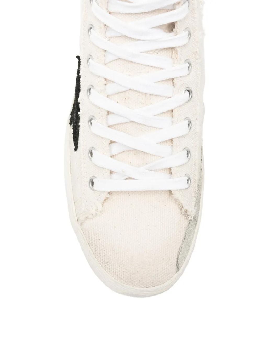 Golden Goose Deluxe Brand White Francy High-Top Sneakers