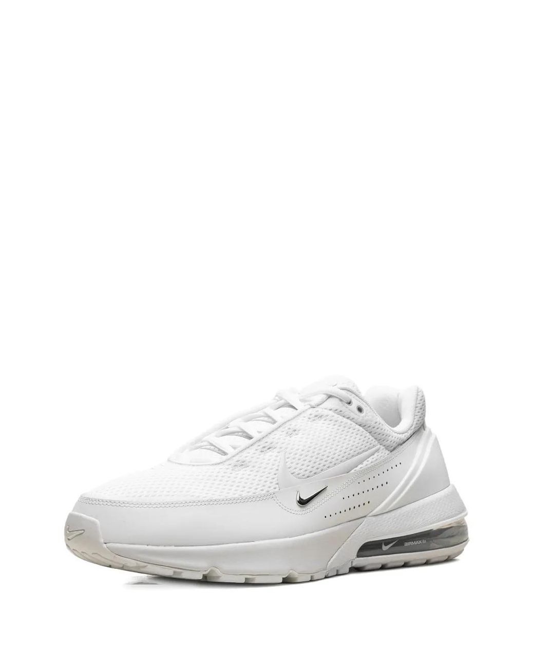 Nike White Air Max Pulse Perforated Sneakers for men