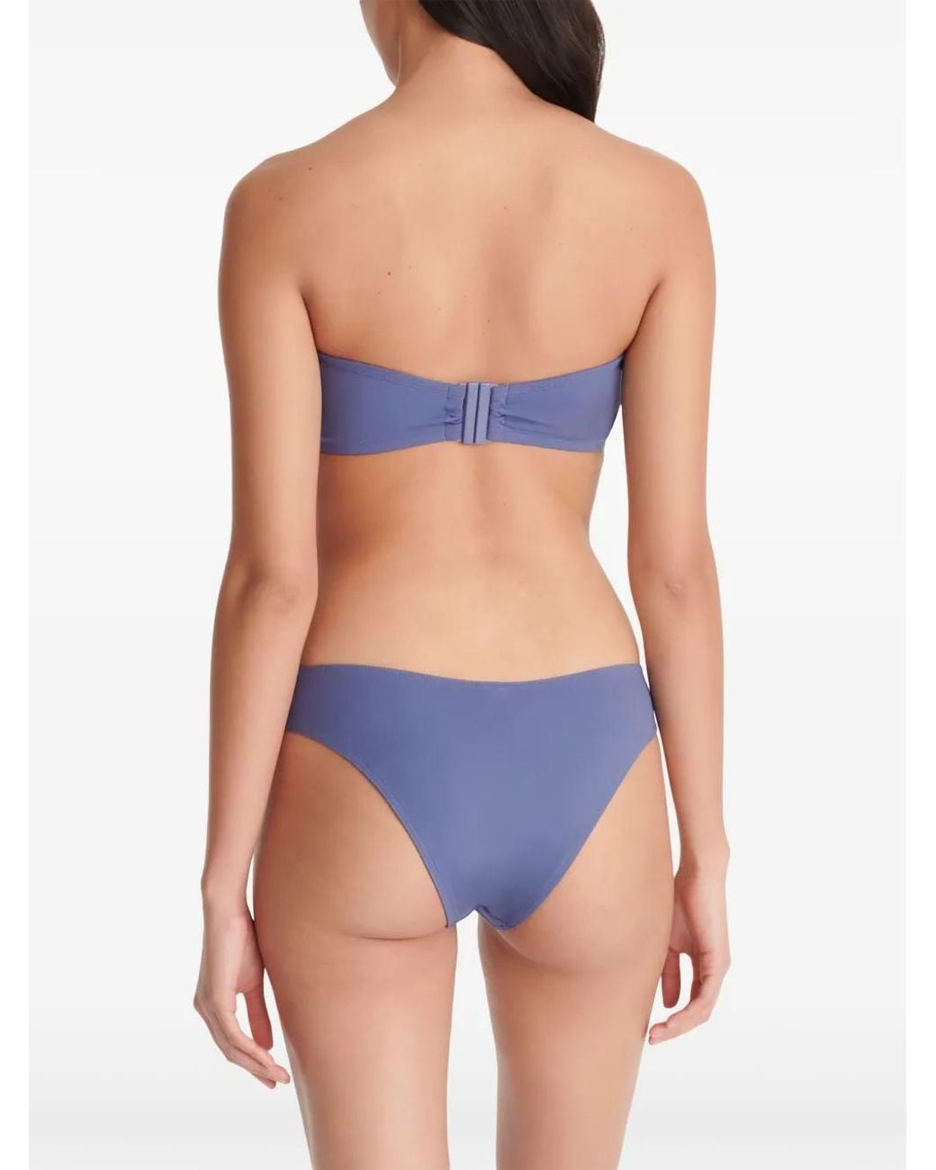 Eres Blue Show Bandeau Bikini Top