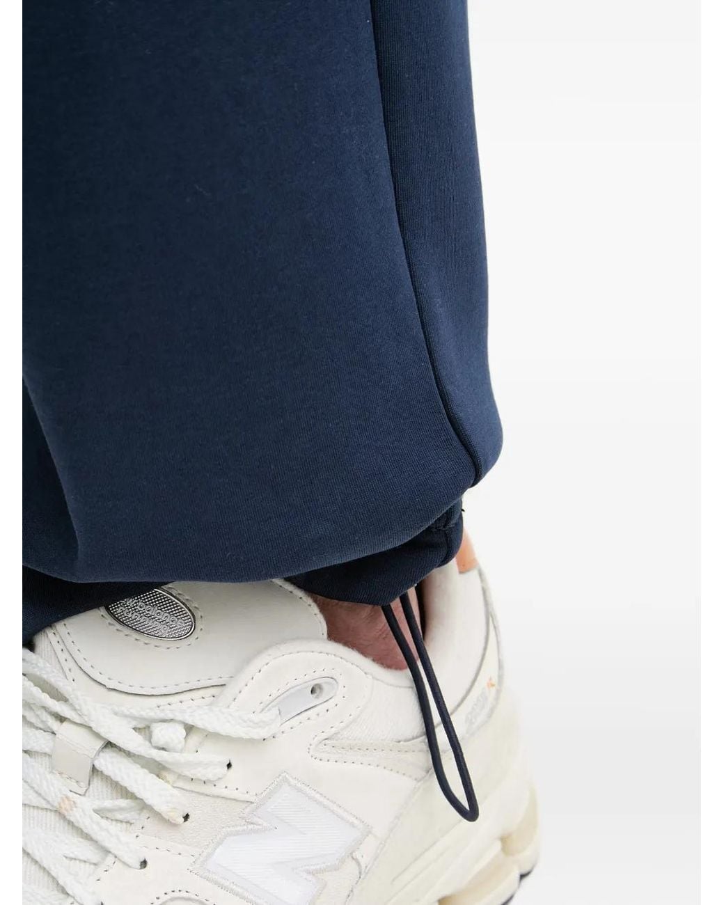 ARMANI EXCHANGE Blue Drawstring-Hem Track Pants for men