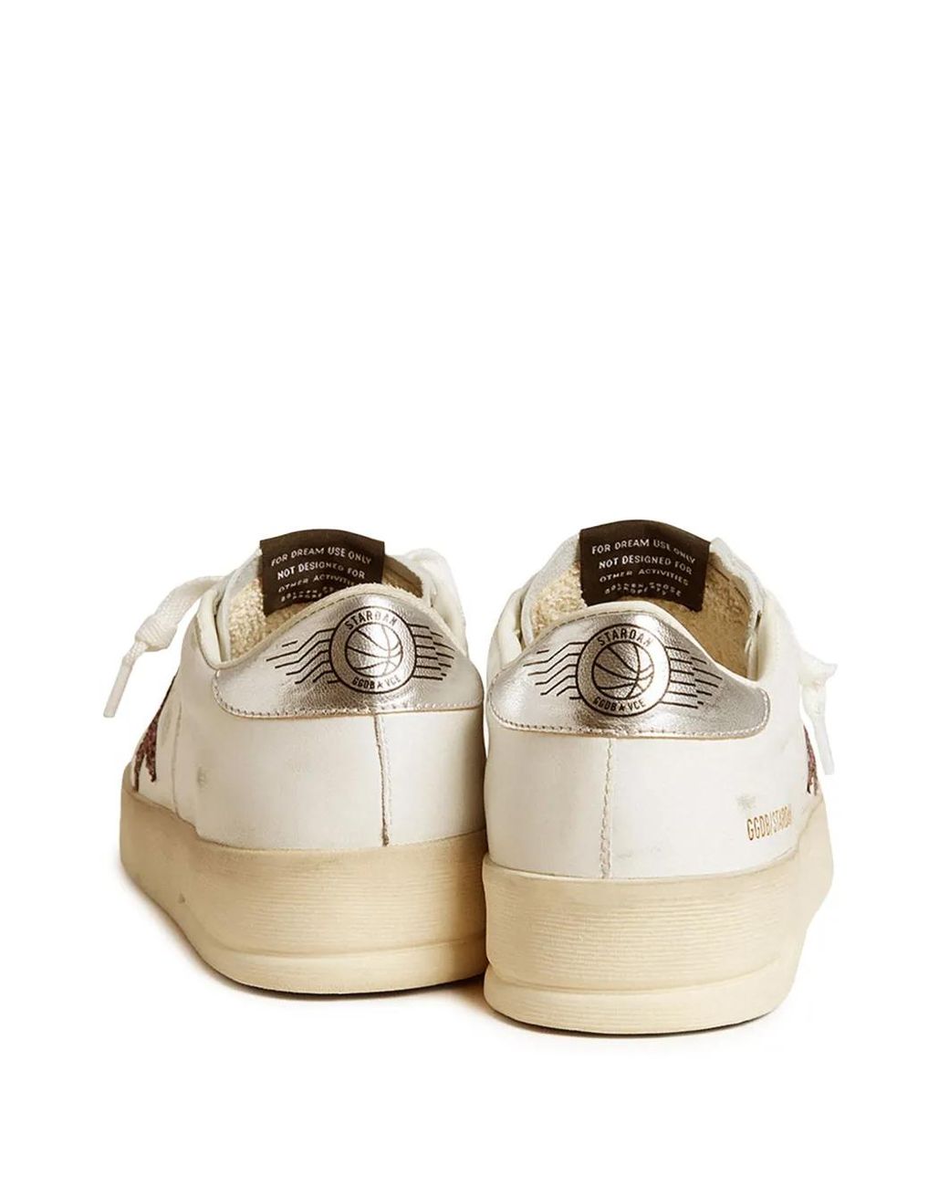 Golden Goose Deluxe Brand White Stardan Sneakers