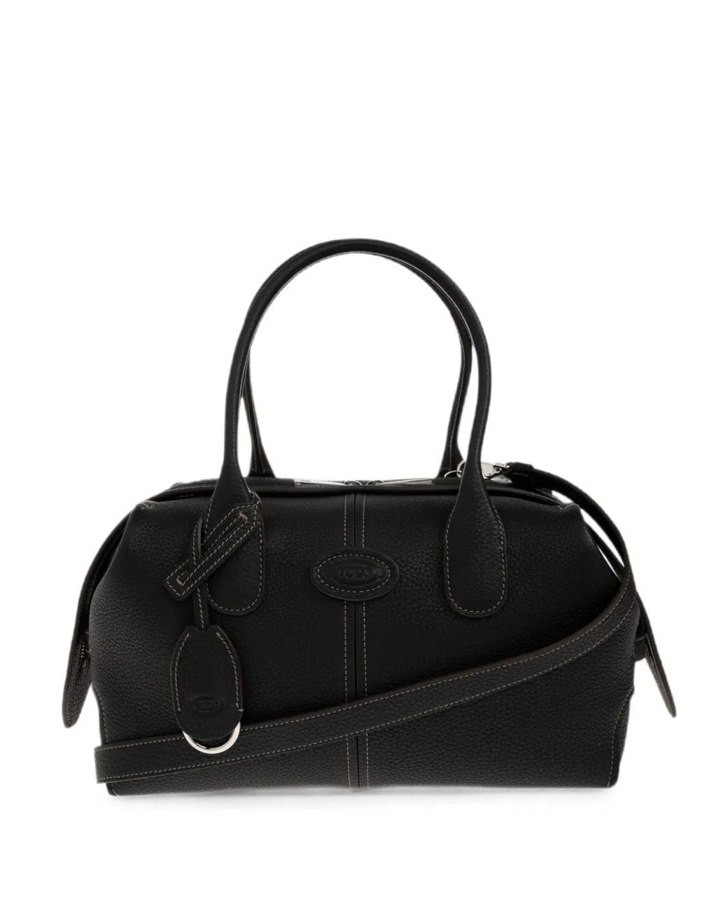 Tod's Black Bowling Bag