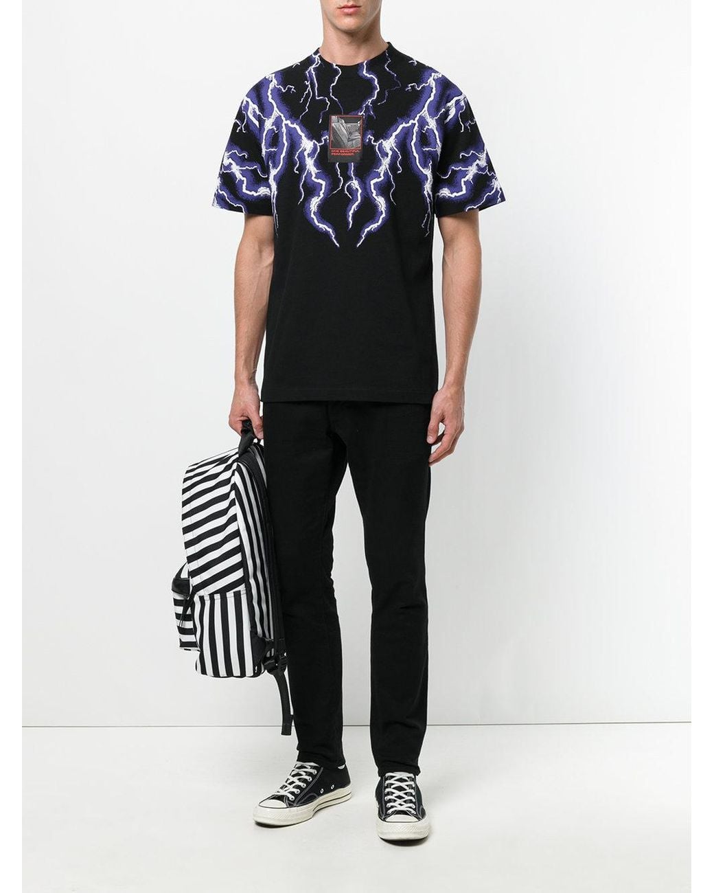 Alexander Wang Lightning Collage T-shirt in Black for Men | Lyst 