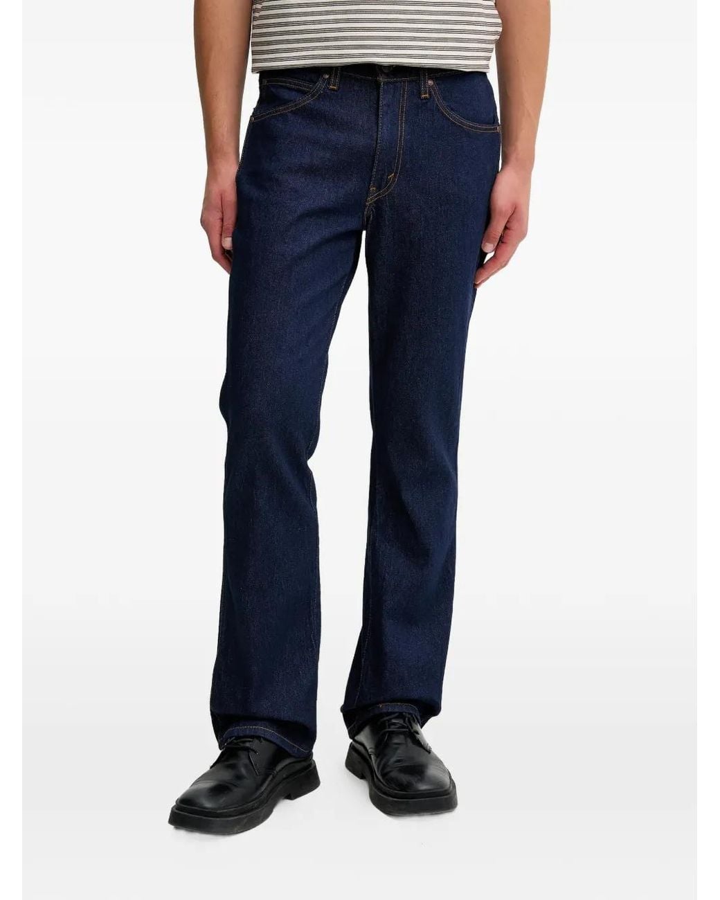 Levi's Blue 537 Five-Pockets Jeans for men