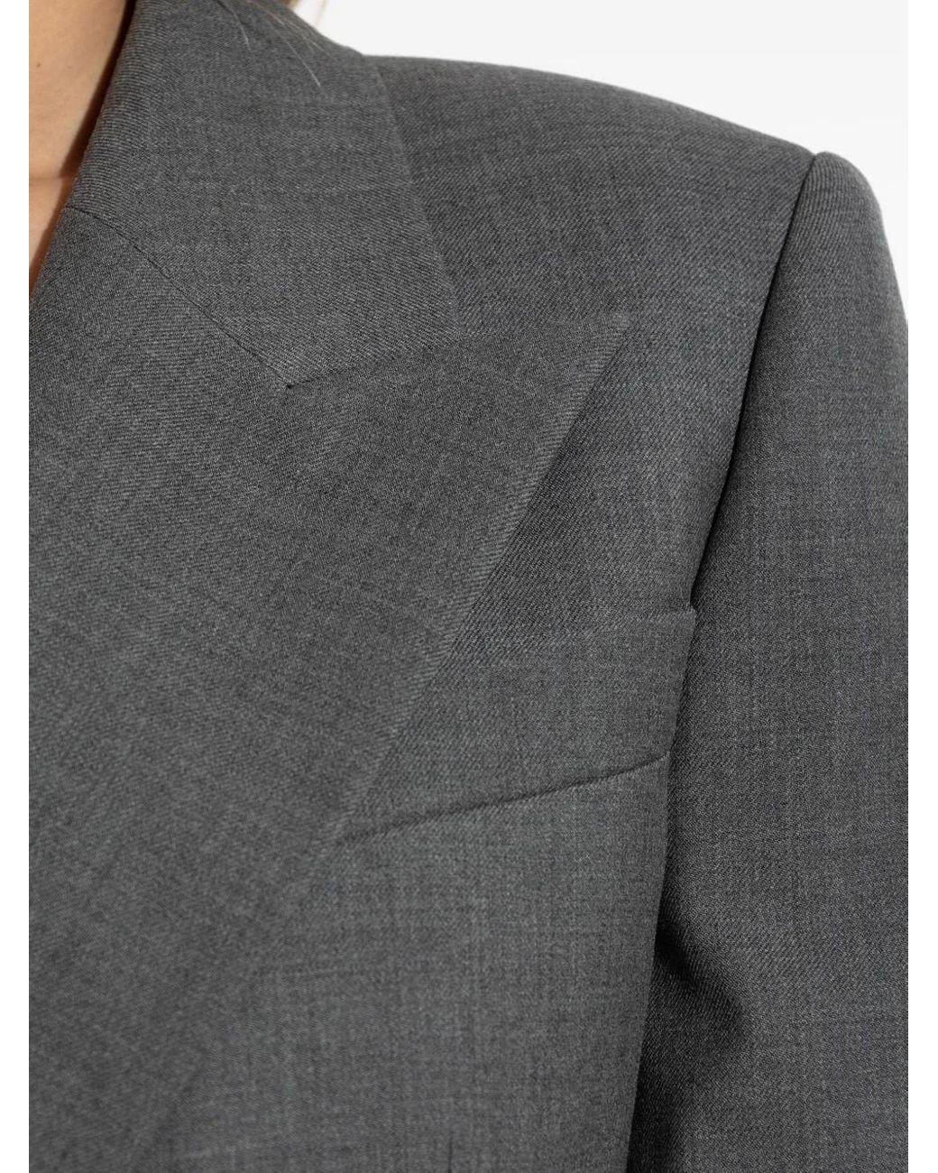 Givenchy Blazer Met Dubbele Rij Knopen in het Black