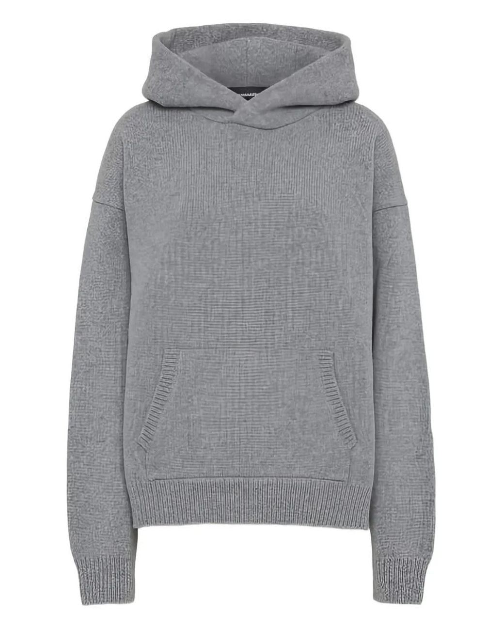 DSquared² Gray Kapuzenpullover Mit Tasche
