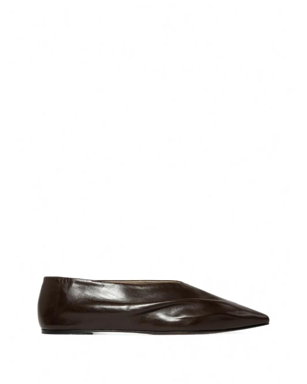 Khaite White Miriam Ballerinas