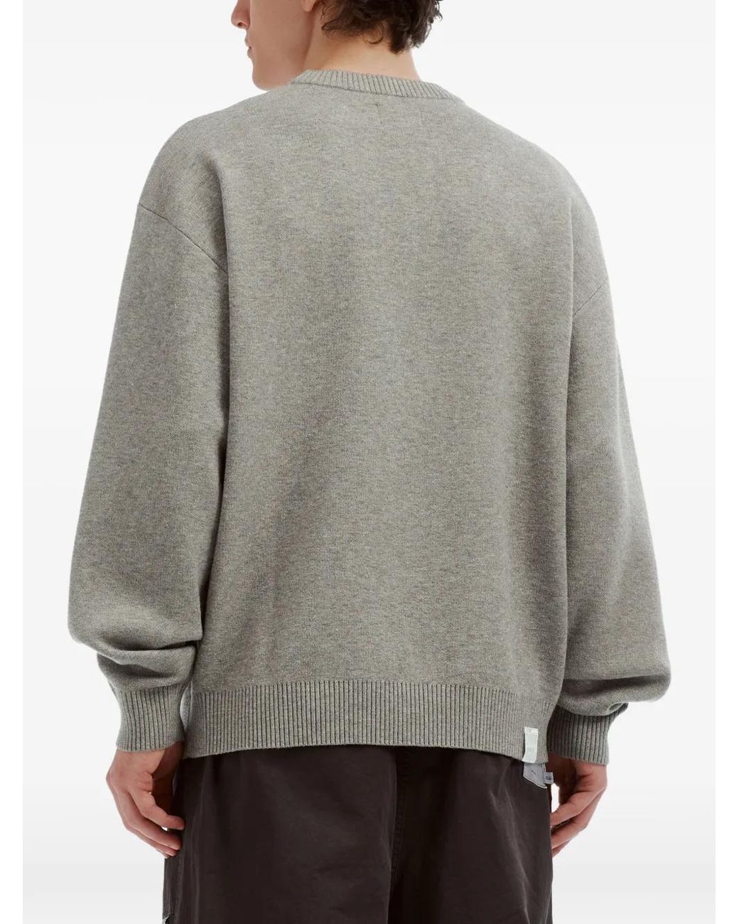 Izzue Gray Pull À Imprimé Graphique for men